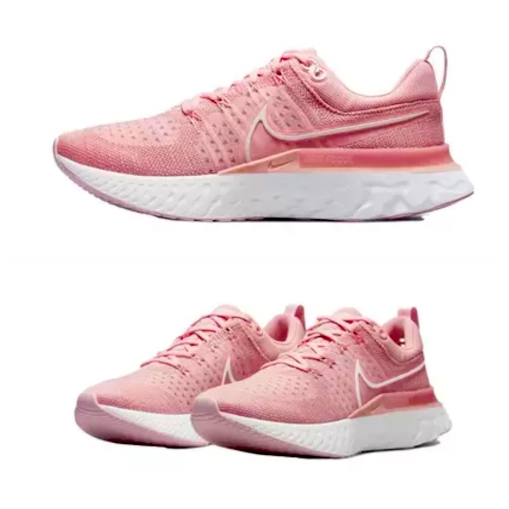 Nike React Infinity 2 | Women’s Road Running Shoe | Flyknit | Sz 6 | Pink